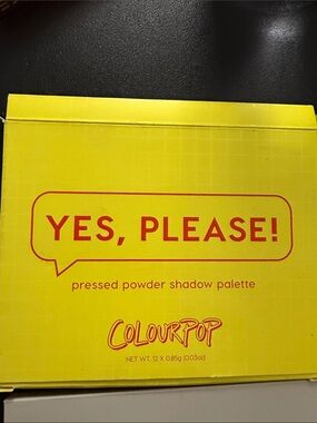ColourPop Yes, Please! Pressed eyeshadow Palette